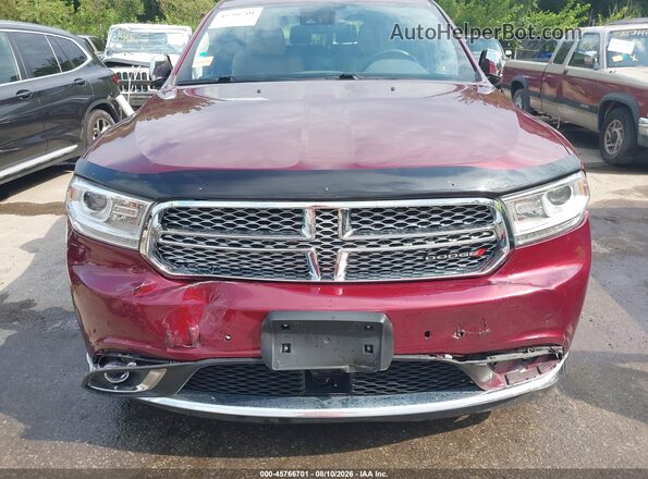 1C4RDJEG1JC201784 2018 DODGE DURANGO Красный 