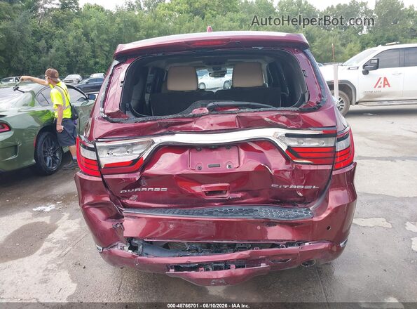 1C4RDJEG1JC201784 2018 DODGE DURANGO Красный 