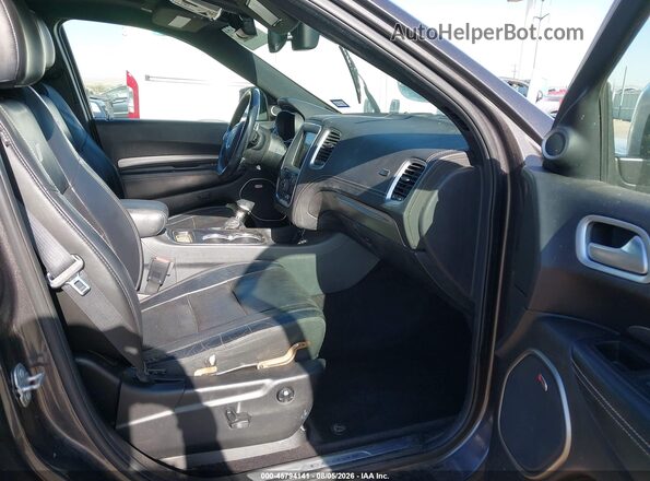 1C4RDJEG3JC101069 2018 DODGE DURANGO Gray Вид салону спереду
