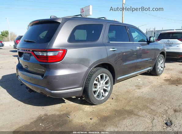 1C4RDJEG3JC101069 2018 DODGE DURANGO Gray Задня права чверть