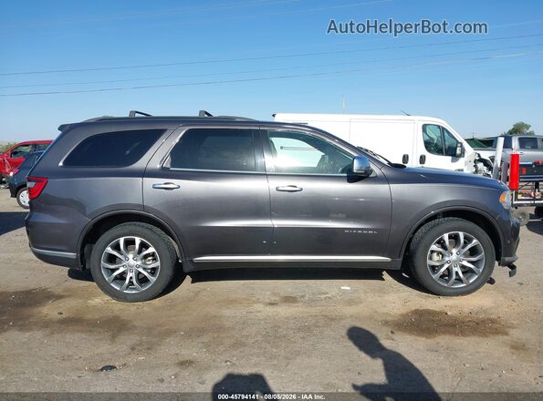 1C4RDJEG3JC101069 2018 DODGE DURANGO Gray Панорамний вид салону 360°