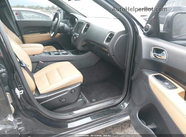 1C4RDJEG6GC468038 2016 DODGE DURANGO Черный Вид салона спереди
