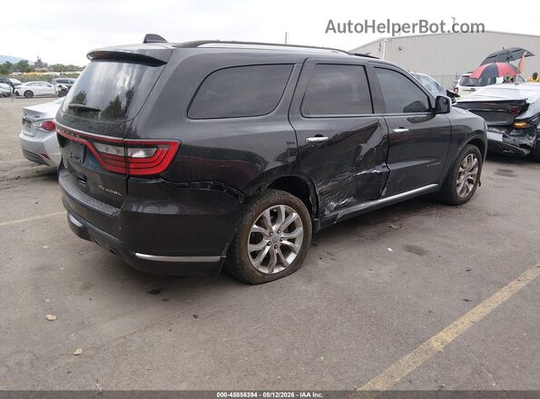 1C4RDJEG6GC468038 2016 DODGE DURANGO Черный Задняя правая четверть