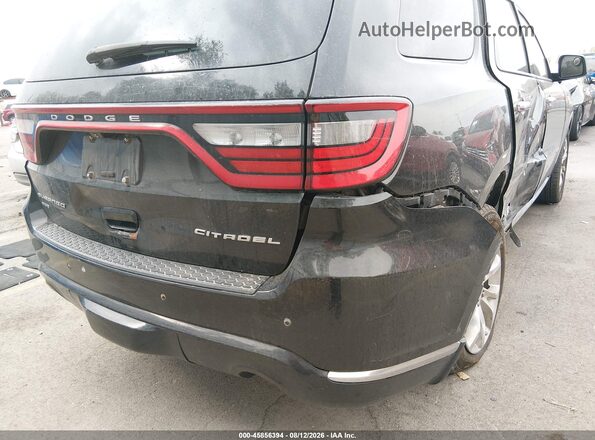 1C4RDJEG6GC468038 2016 DODGE DURANGO Черный Вид спереди