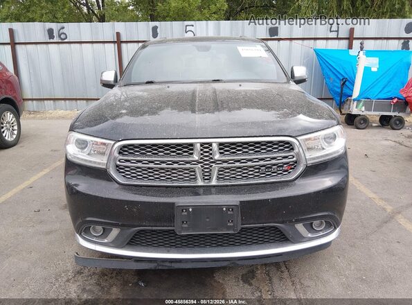1C4RDJEG6GC468038 2016 DODGE DURANGO Черный Вид щитка приборов