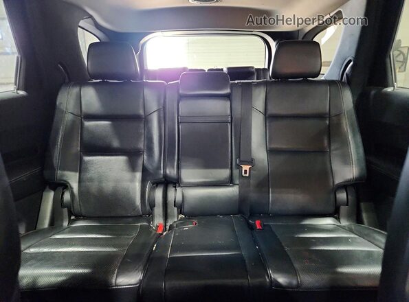 1C4RDJEG7HC691433 2017 DODGE DURANGO Black Вид задніх сидінь