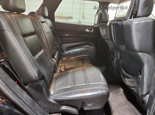 1C4RDJEG7HC691433 2017 DODGE DURANGO Black Вид задньої частини салону