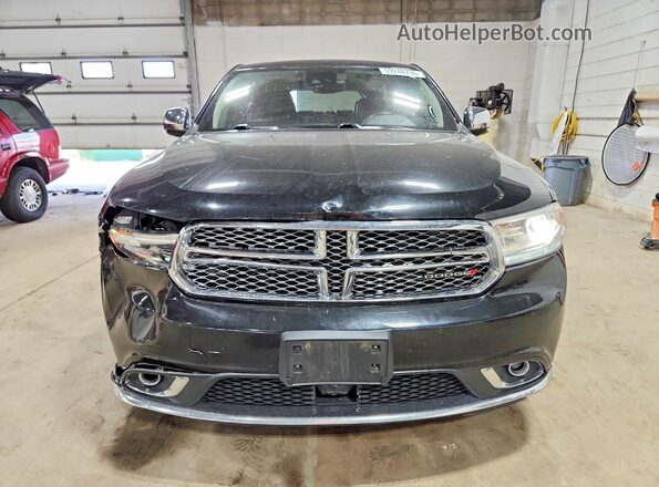 1C4RDJEG7HC691433 2017 DODGE DURANGO Black Вид спереду