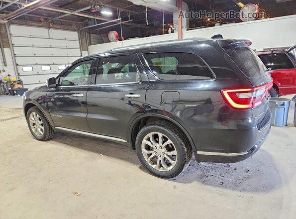 1C4RDJEG7HC691433 2017 DODGE DURANGO Black Задня ліва чверть