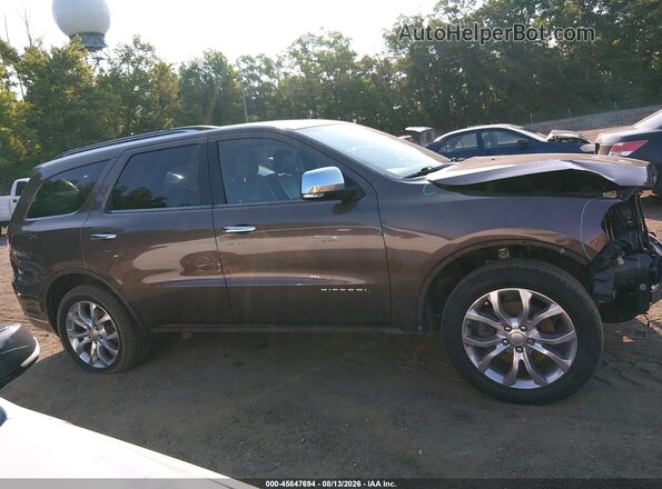 1C4RDJEG7JC161713 2018 DODGE DURANGO Brown Vista interior de 360 grados