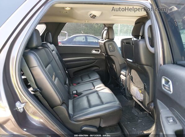 1C4RDJEG7JC161713 2018 DODGE DURANGO Brown Vista de la etiqueta del VIN