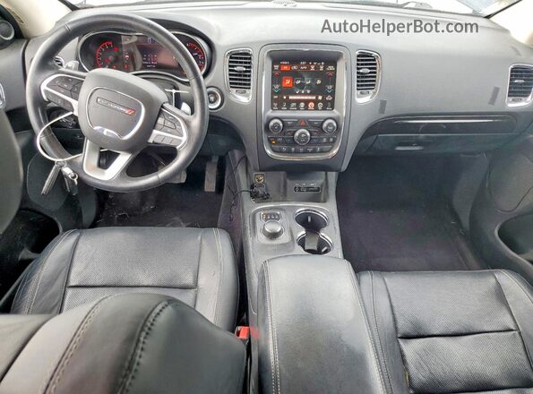 1C4RDJEG8GC446168 2016 DODGE DURANGO Gray Widok deski rozdzielczej