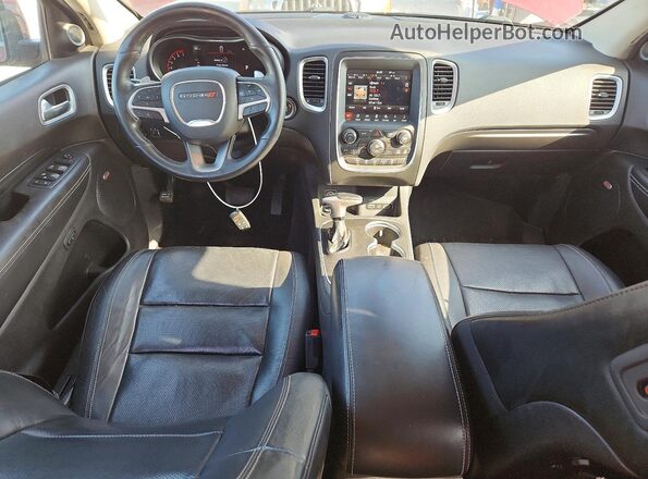 1C4RDJEG8JC262257 2018 DODGE DURANGO Maroon Vista del salpicadero