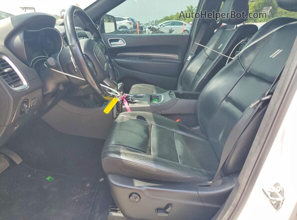 1C4RDJEG9LC106571 2020 DODGE DURANGO Белый Вид салона спереди