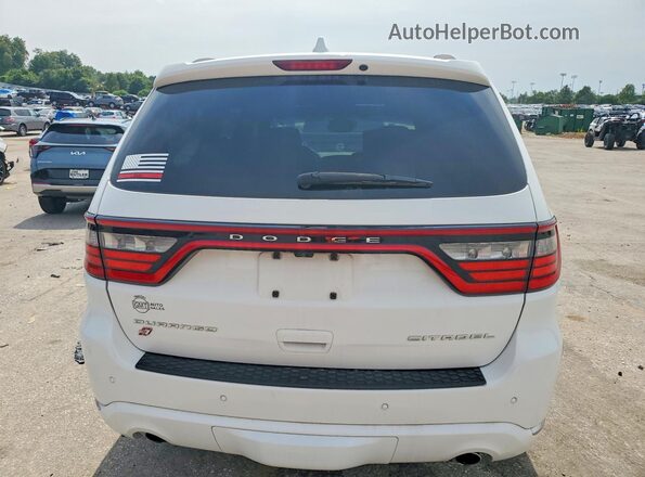 1C4RDJEG9LC106571 2020 DODGE DURANGO Белый Вид сзади
