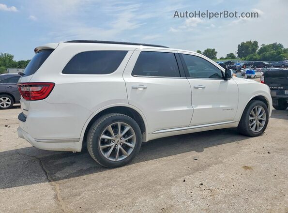1C4RDJEG9LC106571 2020 DODGE DURANGO Белый Задняя правая четверть