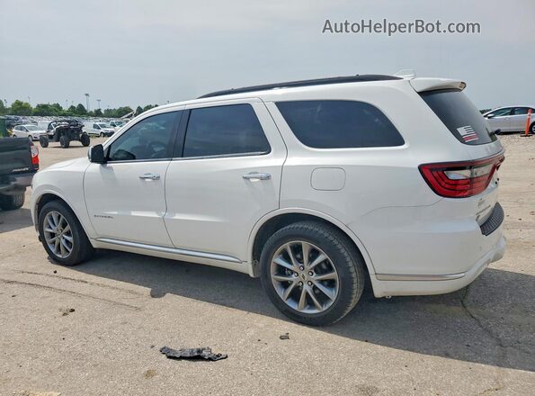 1C4RDJEG9LC106571 2020 DODGE DURANGO Белый Задняя левая четверть