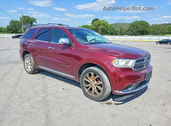 1C4RDJEGXHC950853 2017 DODGE DURANGO Maroon Przód prawy