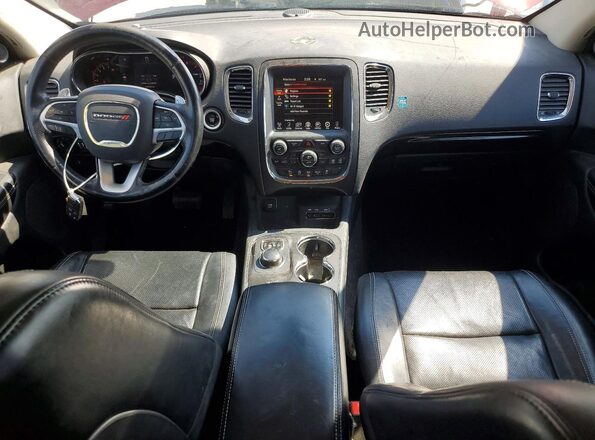 1C4RDJEGXHC950853 2017 DODGE DURANGO Maroon Widok deski rozdzielczej