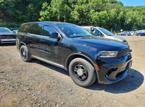 1C4RDJFG1MC847507 2021 DODGE DURANGO Black Przód prawy