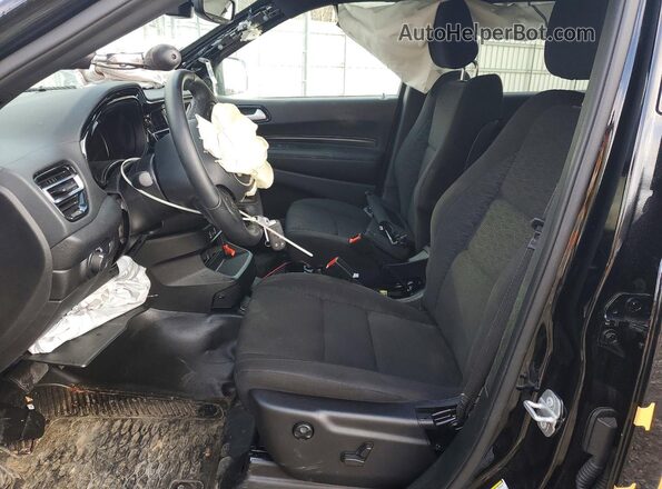 1C4RDJFG1SC511871 2025 DODGE DURANGO Black Front interior view