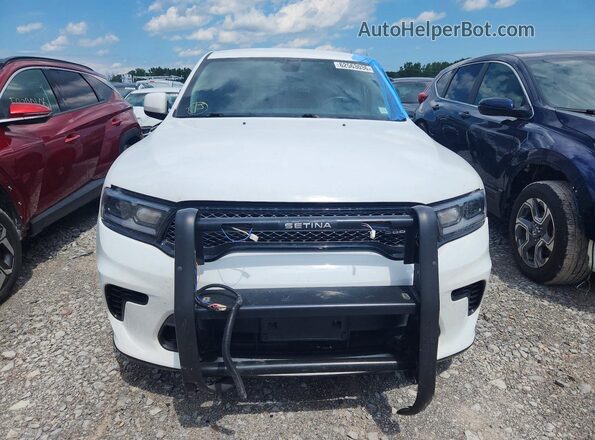 1C4RDJFG2MC847404 2021 DODGE DURANGO White წინა ხედი