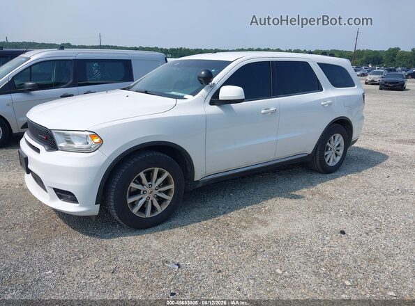 1C4RDJFG3LC308286 2020 DODGE DURANGO White Vista tres cuartos delantera izquierda
