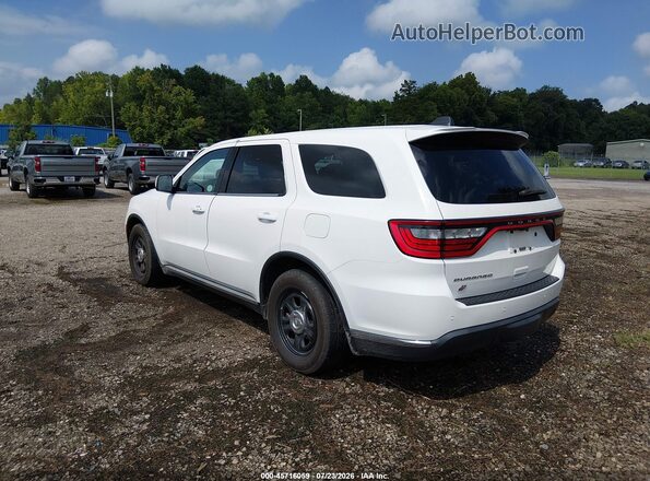 1C4RDJFG3MC723254 2021 DODGE DURANGO Белый Задняя левая четверть