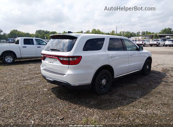 1C4RDJFG3MC723254 2021 DODGE DURANGO Белый Задняя правая четверть