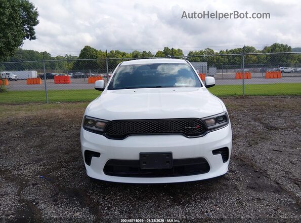 1C4RDJFG3MC723254 2021 DODGE DURANGO Белый Вид щитка приборов
