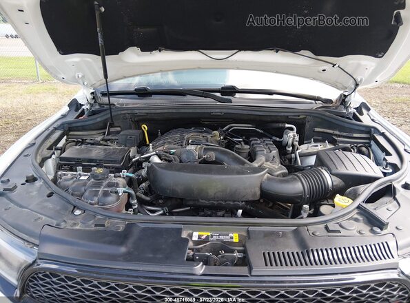 1C4RDJFG3MC723254 2021 DODGE DURANGO Белый Вид сзади