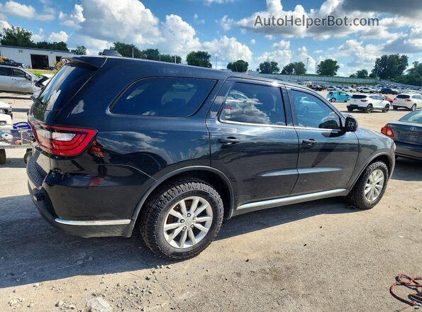 1C4RDJFG4HC918222 2017 DODGE DURANGO Black Задня права чверть