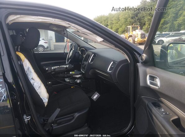 1C4RDJFG4LC369999 2020 DODGE DURANGO Black წინა სალონის ხედი