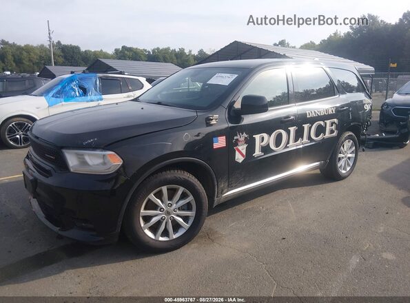 1C4RDJFG4LC369999 2020 DODGE DURANGO Black წინა მარცხენა ხედი სამი მეოთხედიდან
