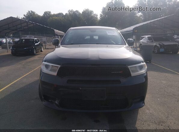 1C4RDJFG4LC369999 2020 DODGE DURANGO Black ხელსაწყოთა პანელის ხედი