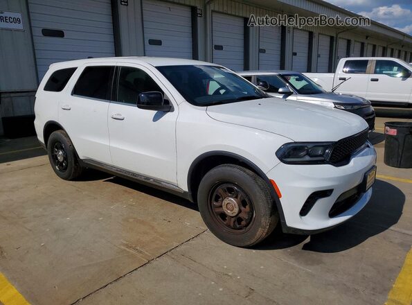 1C4RDJFG4PC604827 2023 DODGE DURANGO White Передня права чверть
