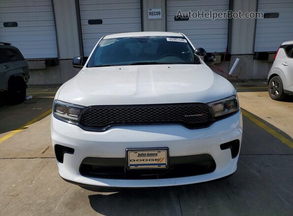 1C4RDJFG4PC604827 2023 DODGE DURANGO White Вид спереду