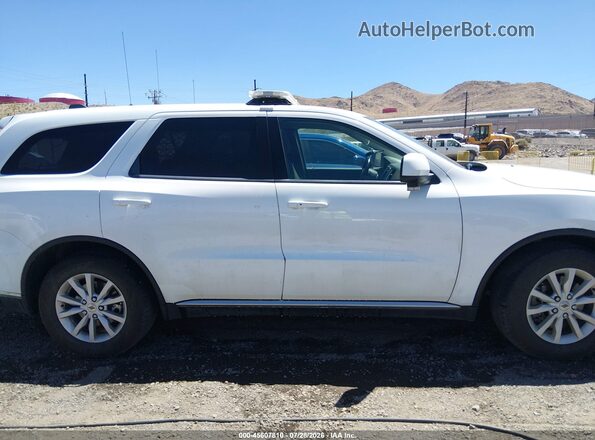 1C4RDJFG5LC204964 2020 DODGE DURANGO White Widok wnętrza z tyłu