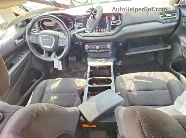 1C4RDJFG5MC724454 2021 DODGE DURANGO Black წინა პანელის ხედი