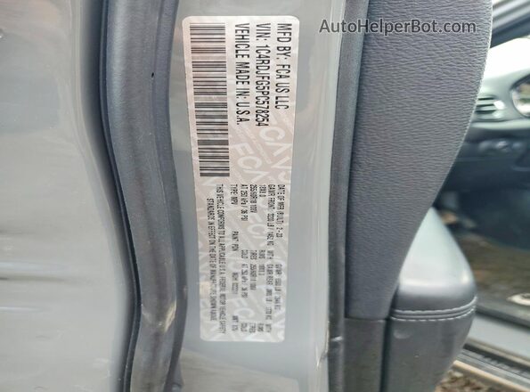 1C4RDJFG5PC578254 2023 DODGE DURANGO Gray სალონის 360-გრადუსიანი ხედი
