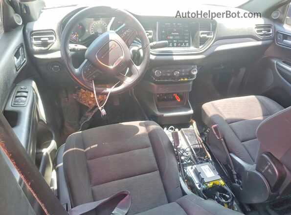 1C4RDJFG5PC590131 2023 DODGE DURANGO Black Вид панелі приладів