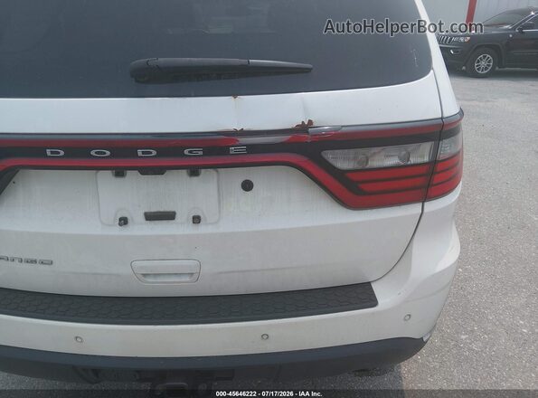 1C4RDJFG6LC308315 2020 DODGE DURANGO White Widok z przodu