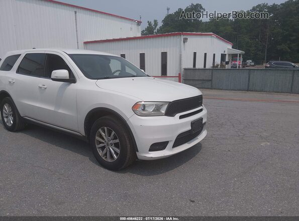 1C4RDJFG6LC308315 2020 DODGE DURANGO White Widok wnętrza z tyłu