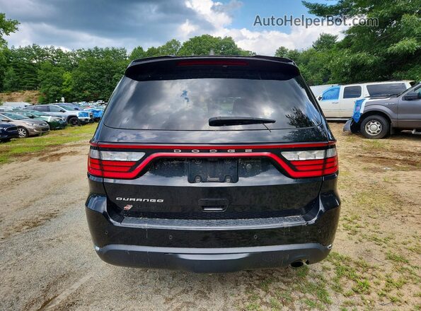 1C4RDJFG6PC603758 2023 DODGE DURANGO Черный Вид сзади