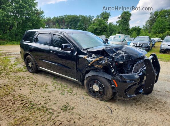 1C4RDJFG6PC603758 2023 DODGE DURANGO Черный Передняя правая четверть