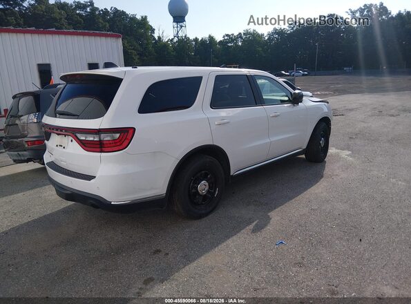 1C4RDJFG6PC678430 2023 DODGE DURANGO Белый Задняя правая четверть
