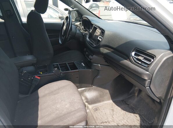 1C4RDJFG6PC678430 2023 DODGE DURANGO Белый Вид салона спереди