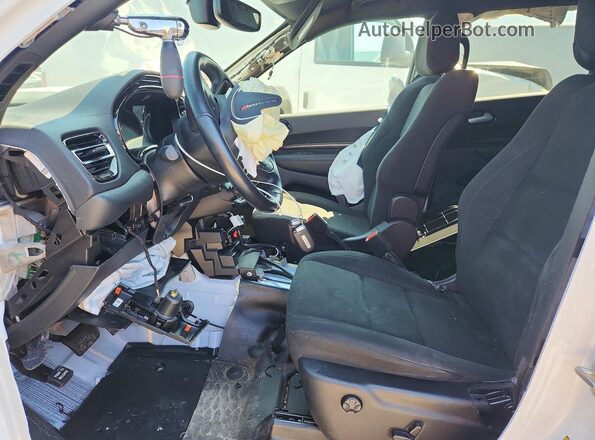 1C4RDJFG6RC135064 2024 DODGE DURANGO White Вид салону спереду