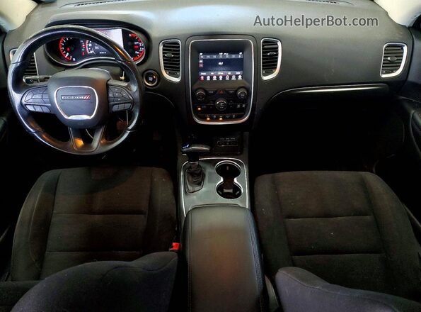 1C4RDJFG8LC309093 2020 DODGE DURANGO Black წინა პანელის ხედი