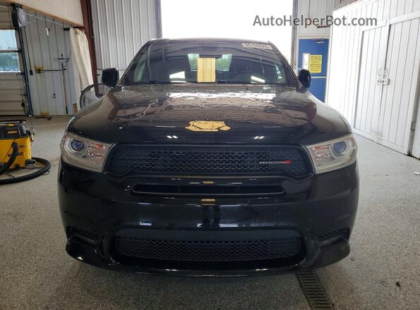 1C4RDJFG8LC309093 2020 DODGE DURANGO Black წინა ხედი